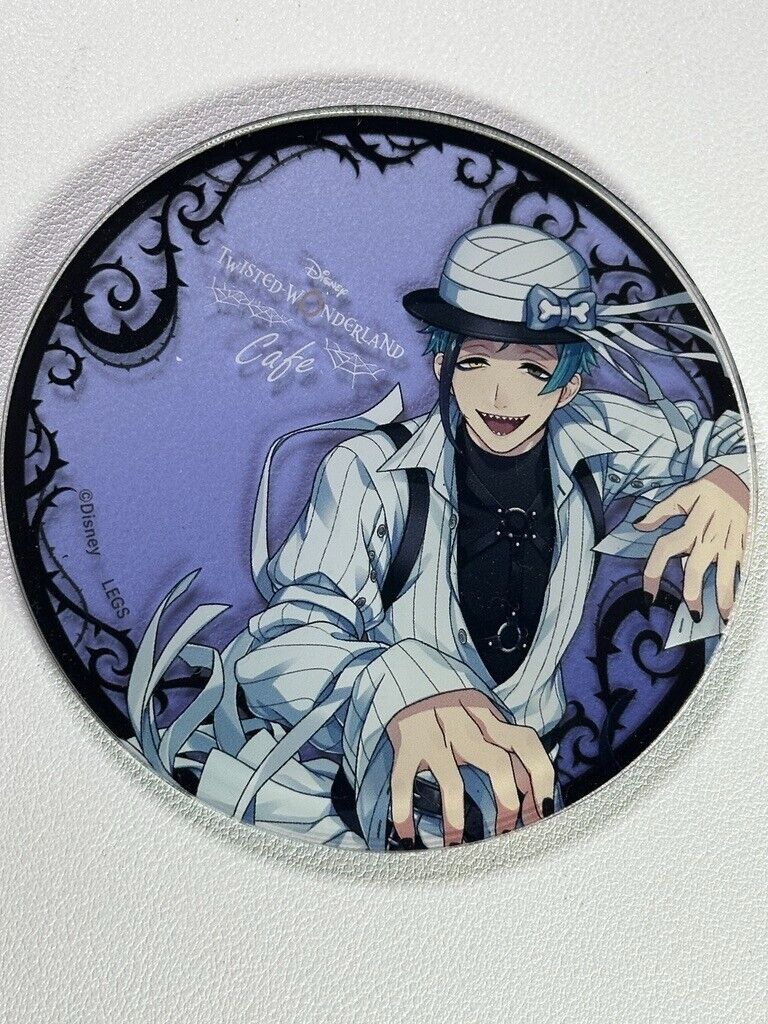 Twisted Wonderland Scary Dress Acrylic Coaster Octavinelle Floyd Leech