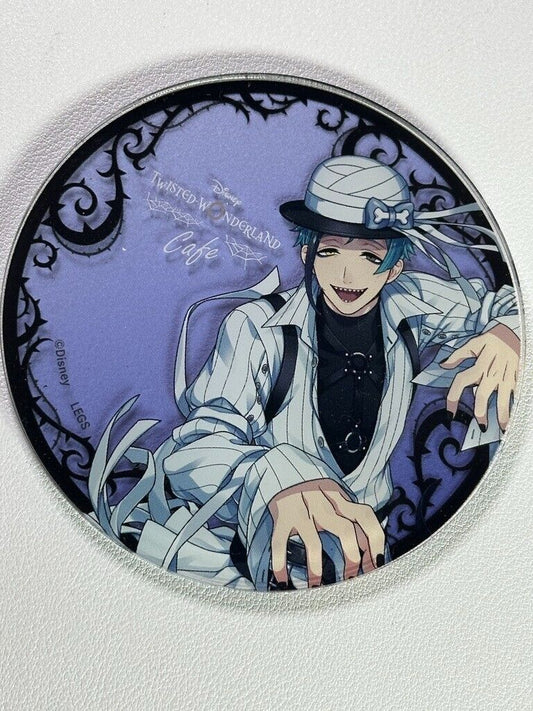 Twisted Wonderland Scary Dress Acrylic Coaster Octavinelle Floyd Leech