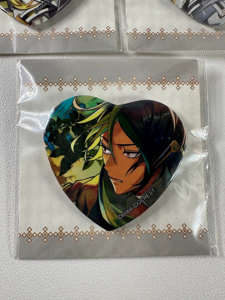 Dream Meister and the Recollected Black Fairy Can Badge Collection Set
