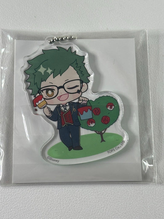 Twisted Wonderland Heartslabyul Trey Clover Outdoors Acrylic Charm
