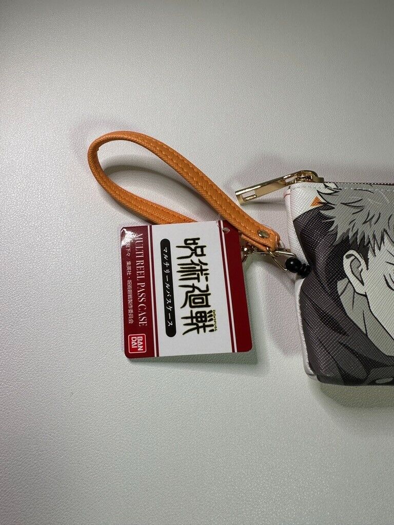 Jujutsu Kaisen Yuji Itadori Multi Reel Pass Case Card Holder New