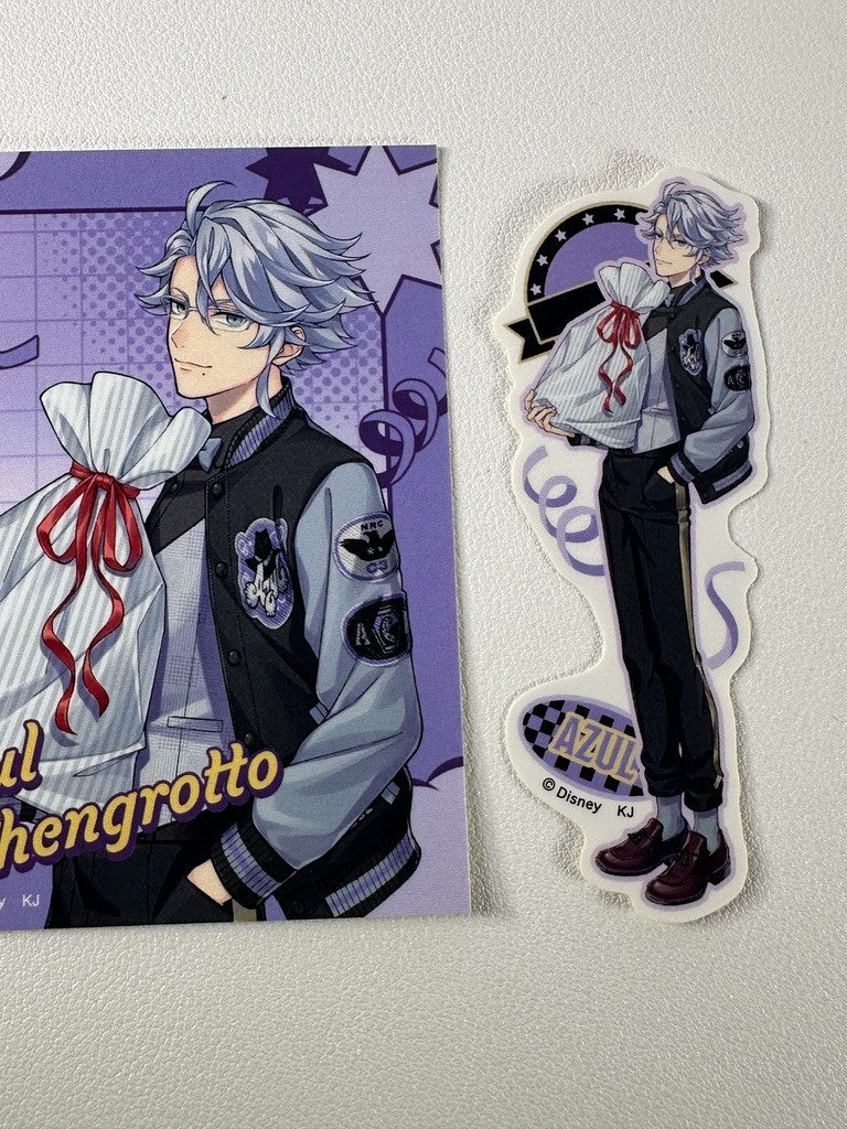 Twisted Wonderland Union Birthday Sticker Set Octavinelle Azul Ashengrotto