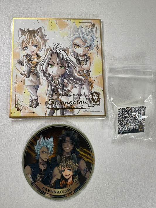 Twisted Wonderland Savanaclaw Shikishi Clip Magnet Set Leona Jack Ruggie