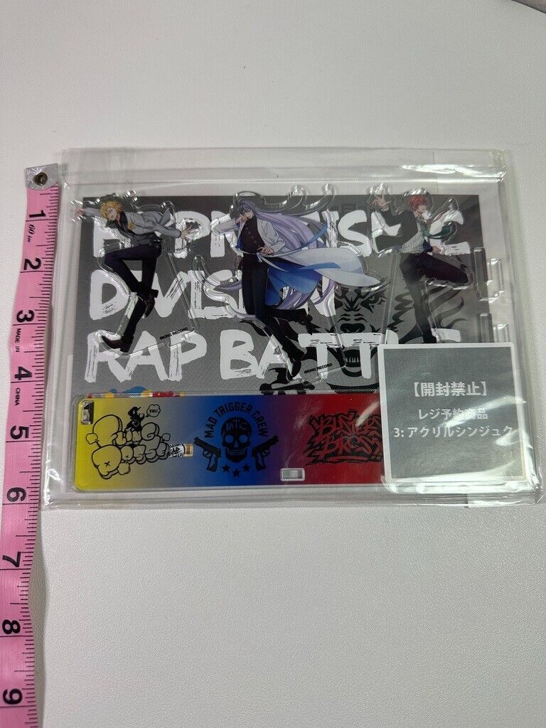 Hypnosis Mic Matenro Doppo Hifumi Jakurai  Ill Doc Acrylic Stand New