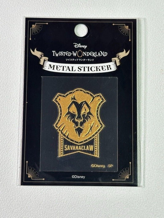 Disney Twisted Wonderland Metal Sticker Savanaclaw Leona Ruggie Jack