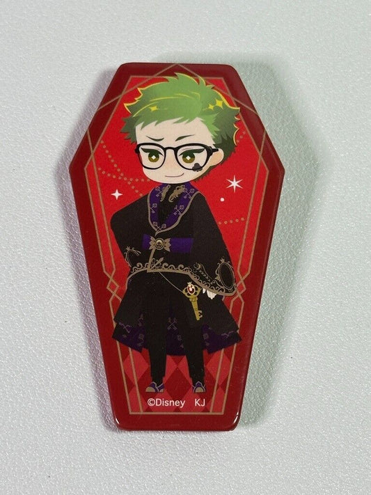Twisted Wonderland Can Badge Heartslabyul Trey Clover Coffin