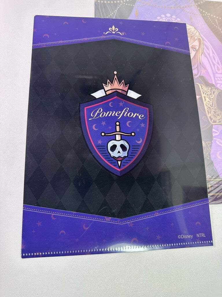 Twisted Wonderland Clear File Set Pomefiore Vil Schoenheit Gym Ceremony