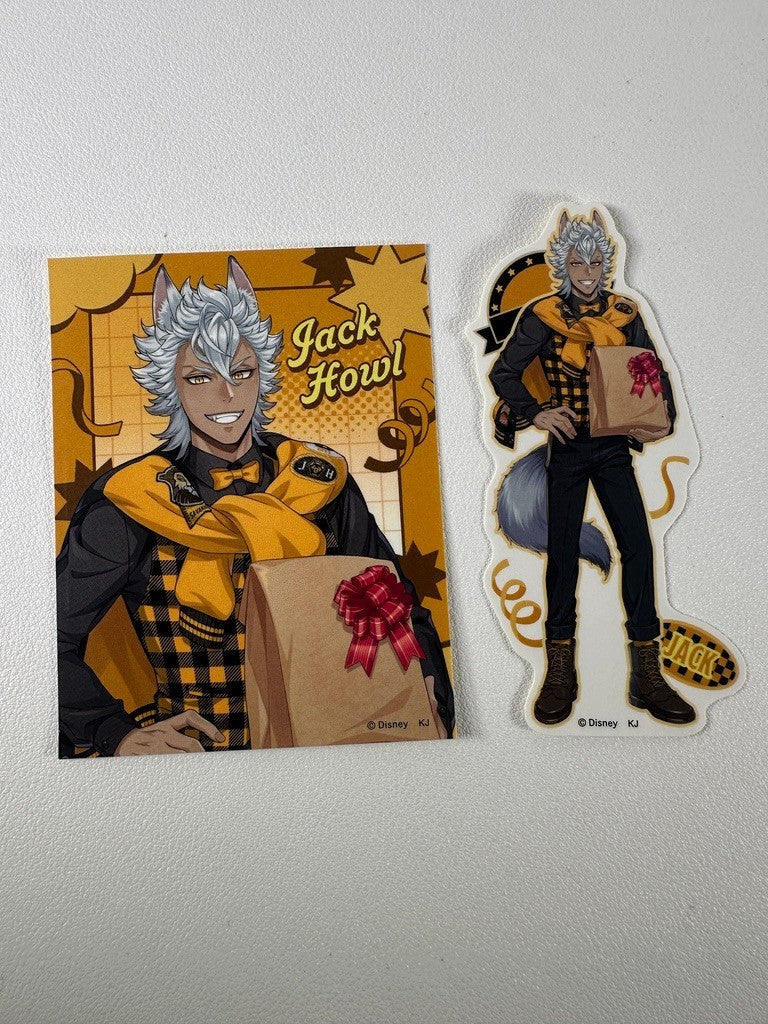 Twisted Wonderland Union Birthday Sticker Set Savanaclaw Jack Howl