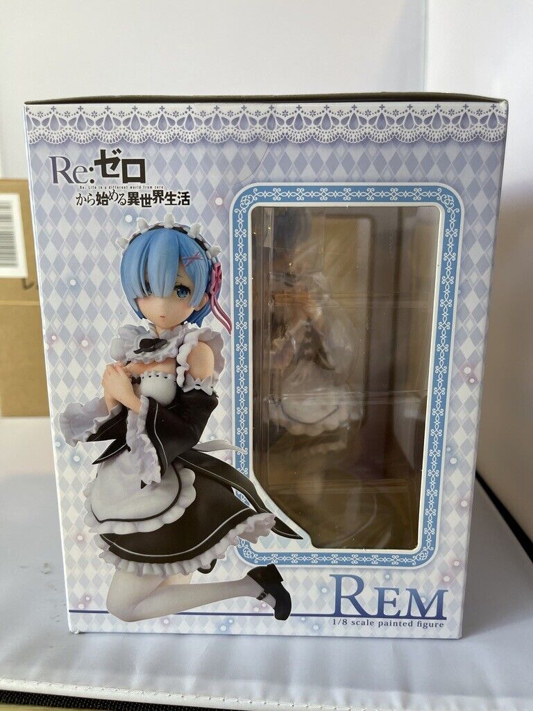Re:Zero Starting Life in Another World Ram Rem 1/8 Figure Dengeki special set