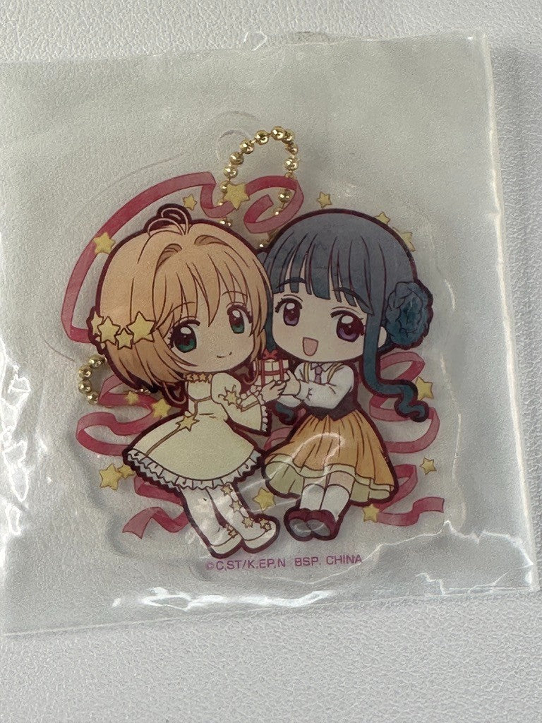 Cared Captor Sakura Sakura Kinomoto Tomoyo Daidouji Acrylic Charm