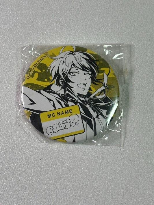 Hypnosis Mic Can Badge Fling Posse Ramuda Amemura Yellow