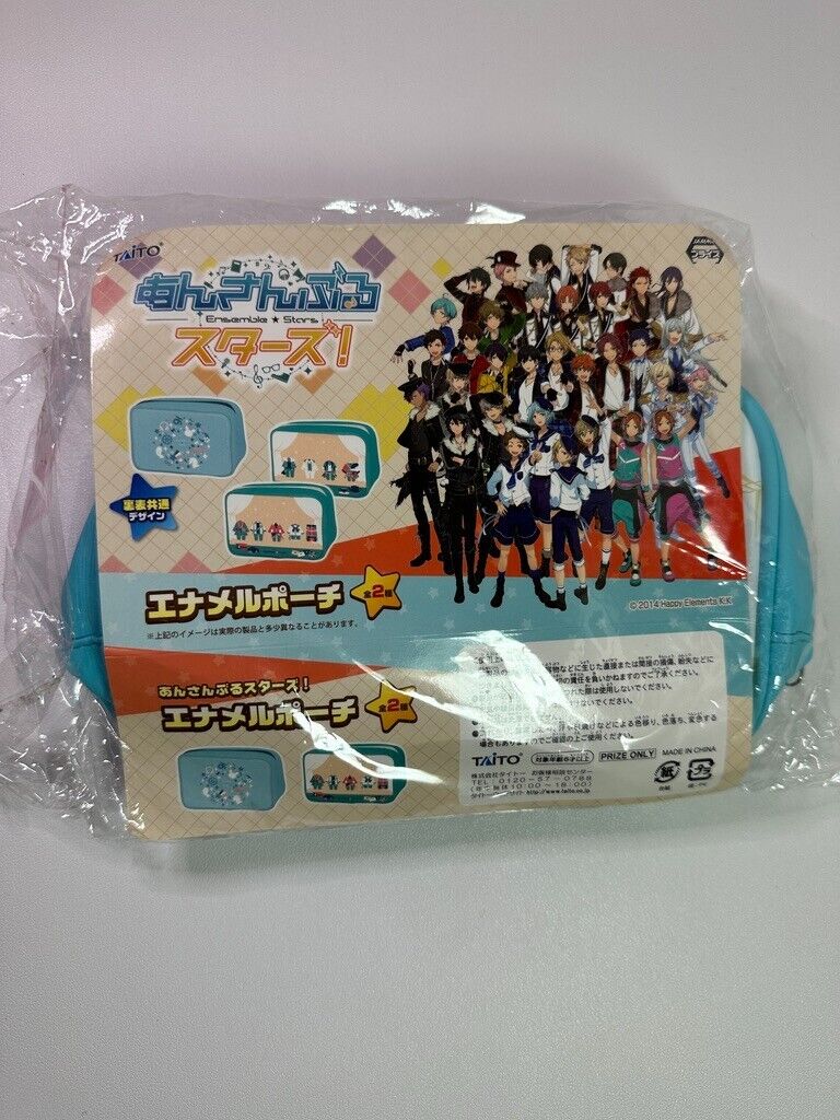 Ensemble Stars Happy Elements Taito Enamel Pouch New