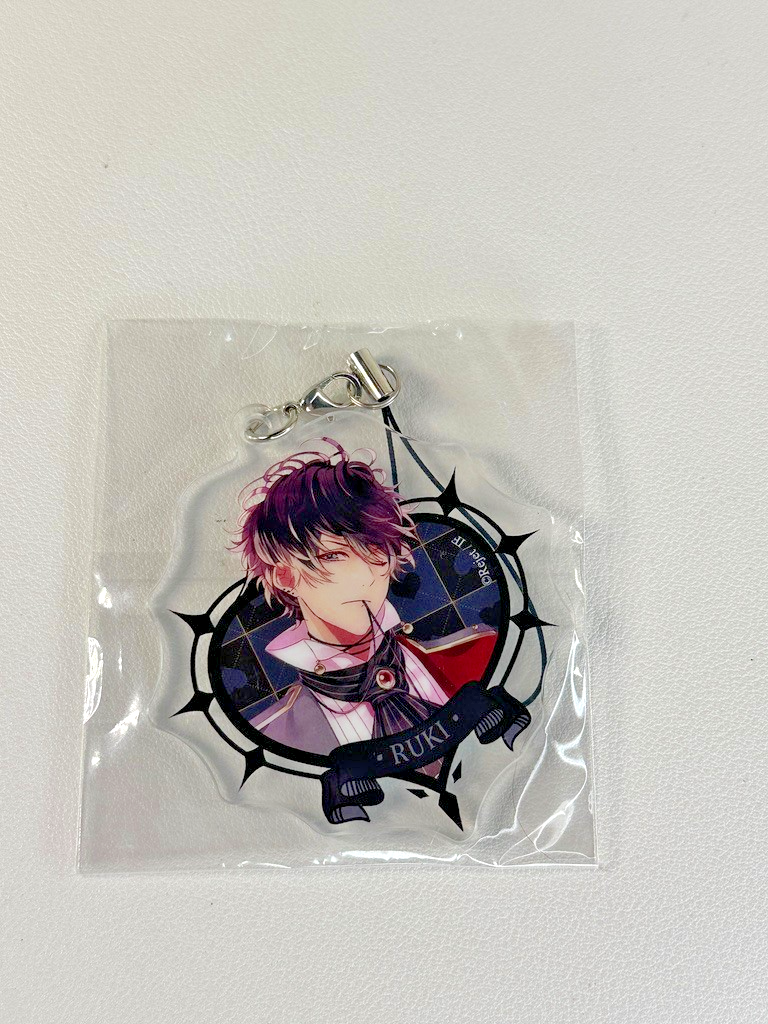 Diabolik Lovers Ruffle Collar Acrylic Charm Ruki Mukami