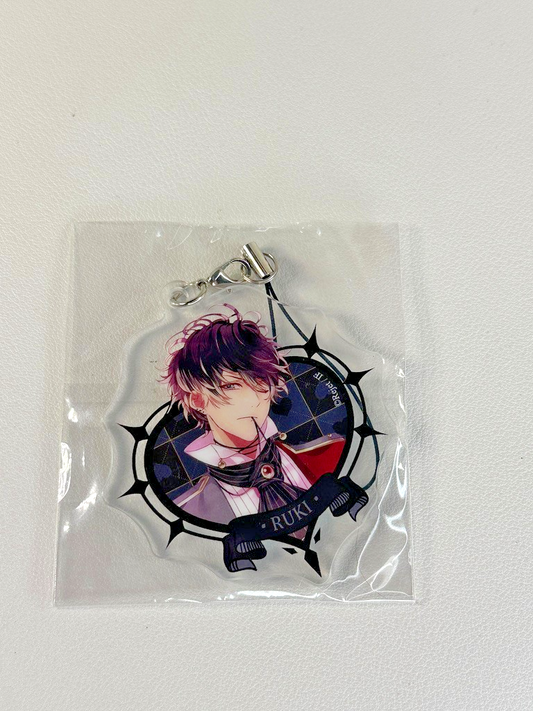 Diabolik Lovers Ruffle Collar Acrylic Charm Ruki Mukami