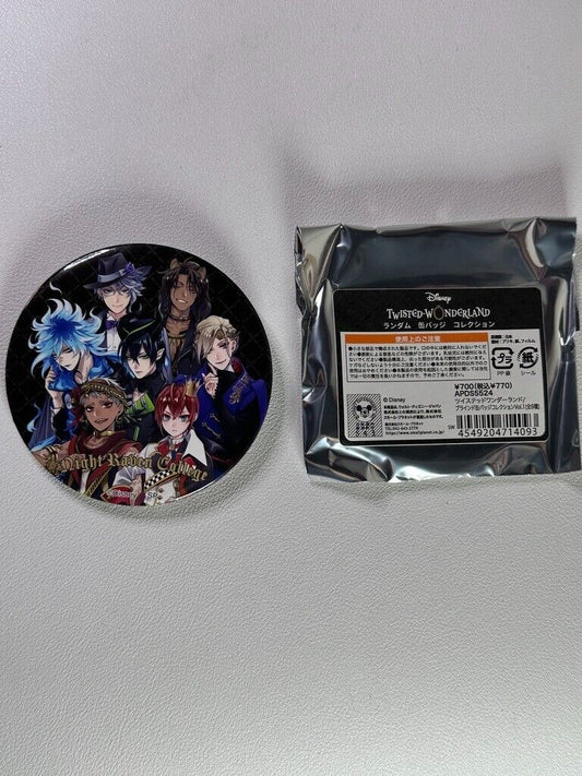Twisted Wonderland Can Badge Dormitory Leaders Riddle Leona Azul Kalim Idia