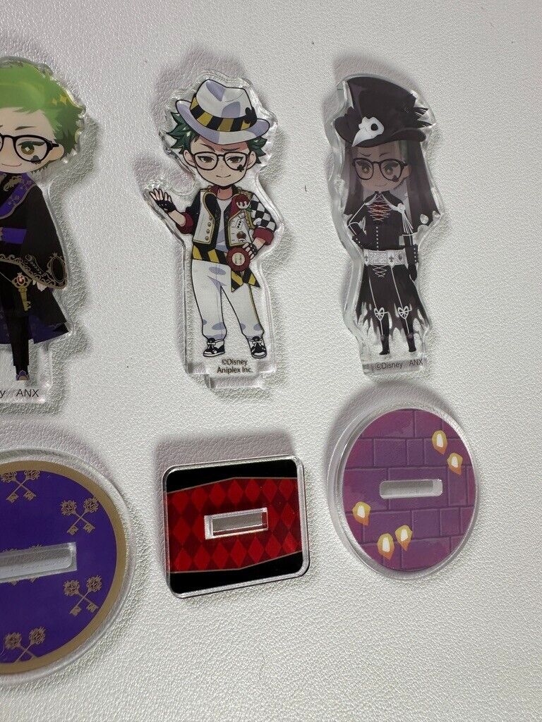 Twisted Wonderland Heartslabyul Trey Clover Acrylic Stand Set Ceremony Scary