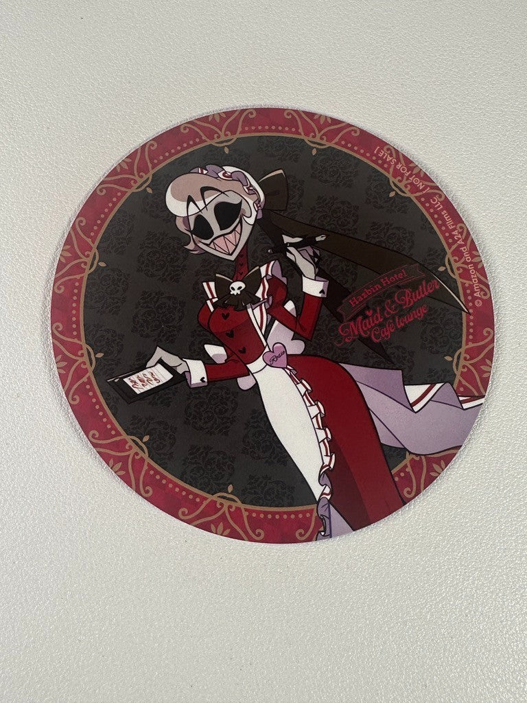 Hazbin Hotel Animate Maids and Butlers Paper Coaster Rosie