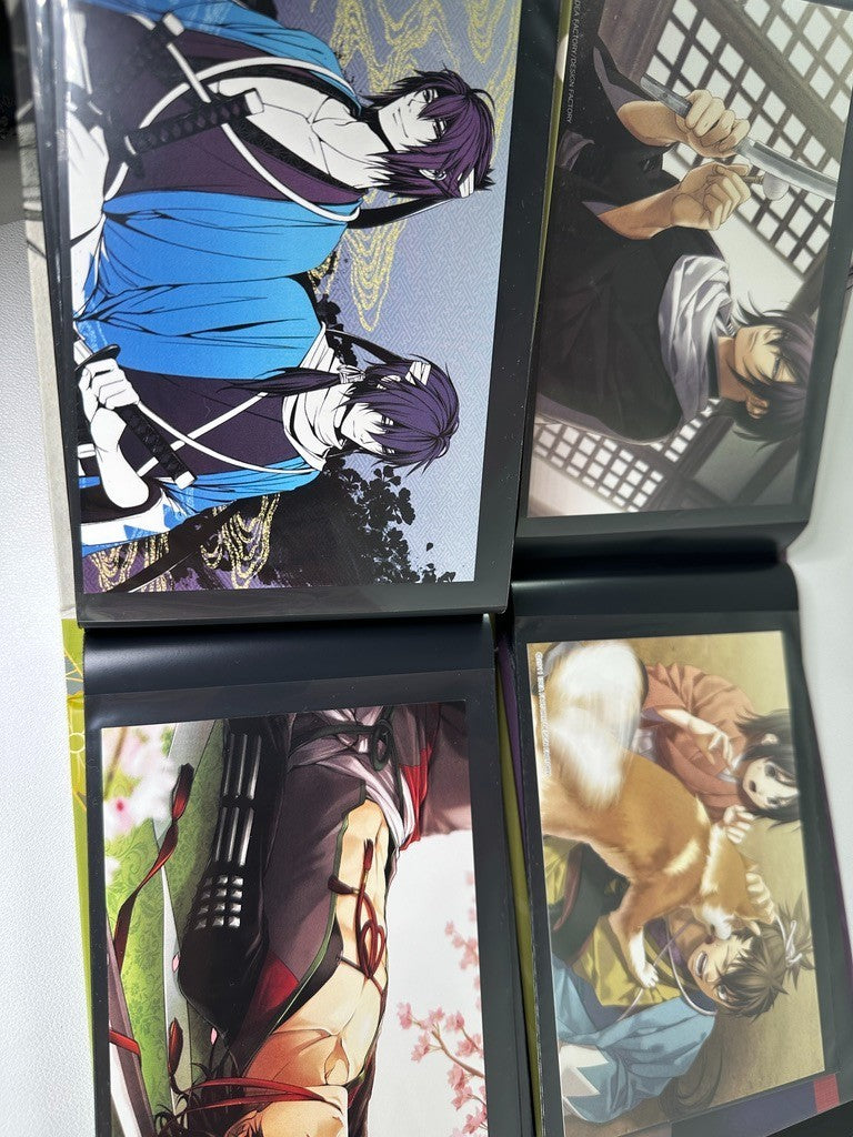 Hakuoki Otomate Album Postcard Set SSL Chikage Hajime Souji Toshizo