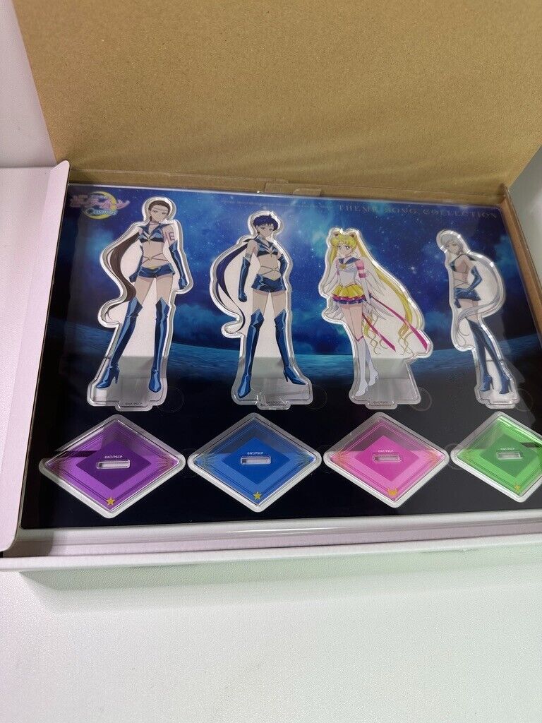 Sailor Moon Cosmos Acrylic Stand Soundtrack Set  Eternal Moon Star Lights
