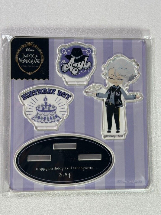 Twisted Wonderland Octavinelle Azul Ashengrotto  Union Birthday Acrylic Stand