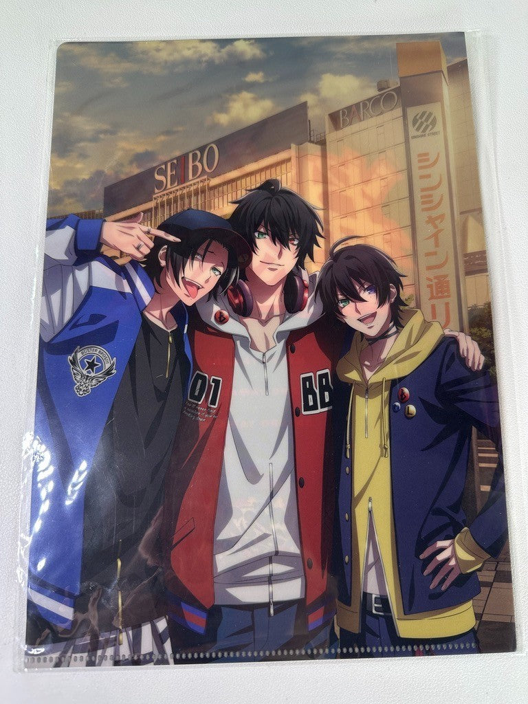 Hipnosis Mic HipMic Buster Bros Clear File Ichiro Jiro Saburo