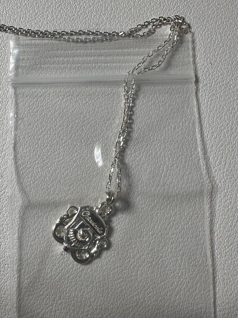 Twisted Wonderland Octavinelle Azul Ashengrotto Icon Logo Necklace