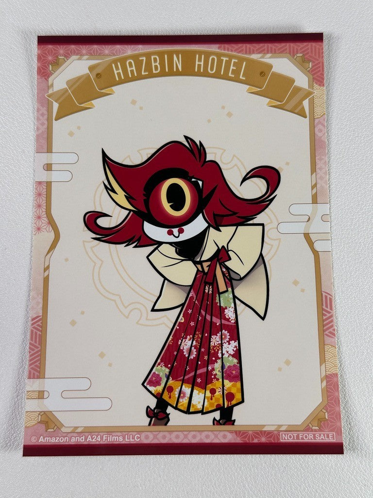 Hazbin Hotel Animate Kimono Bromide Card Nifty