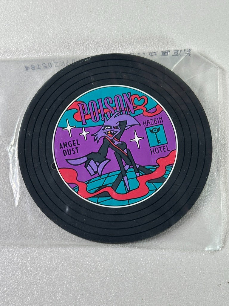 Hazbin Hotel  Ichiban Kuji G Record Coaster Angel Dust Poison