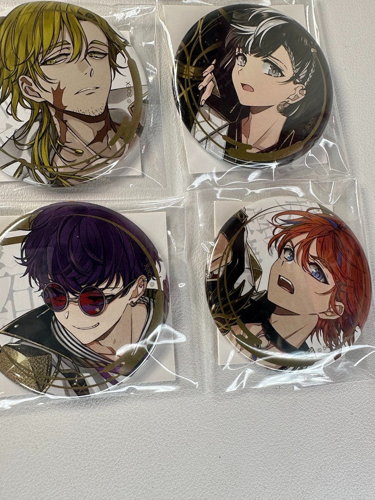Ketsugou Danshi Elements with Emotions Can Badge Set of 5