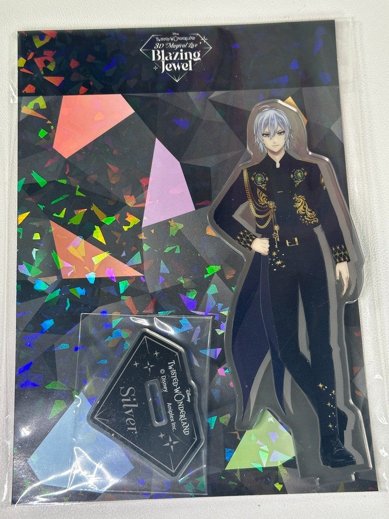 Twisted Wonderland Blazing Jewel Acrylic Stand Diasomnia Silver