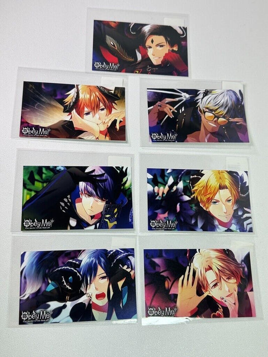 Obey Me! DMM Onkure Card Collection Complete Set Lucifer Satan Mammon Belphegor