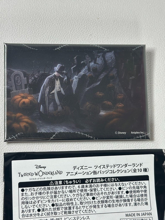 Twisted Wonderland Anomation Collection Can Badge Sebek Zigvolt Kneel