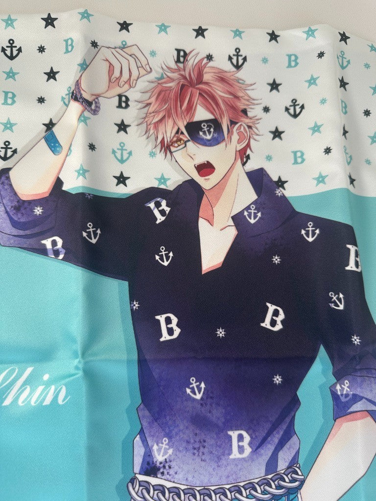 Diabolik LoversBlack Aquamarine Shin Tsukinami Pillow Cover