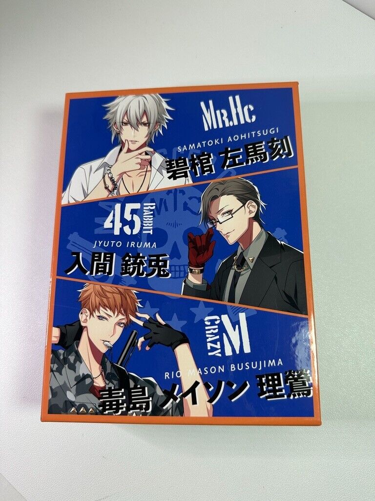 Hypnosis Mic Mad Trigger Crew DVD Book Shelf Sleeve Samatoki Rio Jyuto
