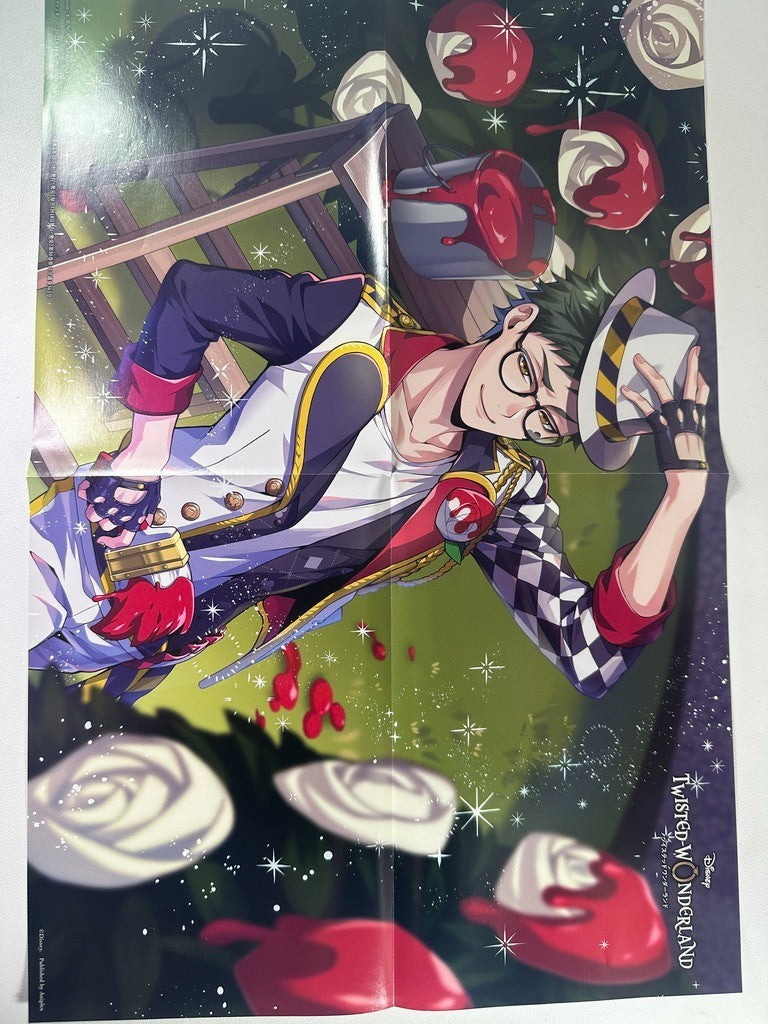 Twisted Wonderland G Fantasy Poster Heartslabyul Trey Clover Dormitory