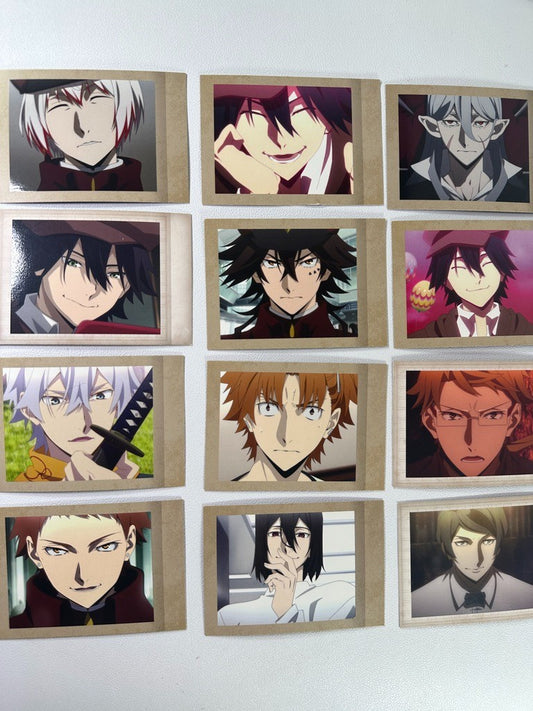 Bungo Stray Dogs Card Set of 12 Atsushi Akutagawa