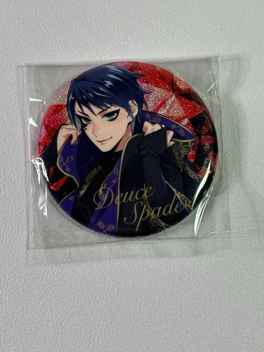 Twisted Wonderland Can Badge Heartslabyul Deuce Spade Ceremony Red