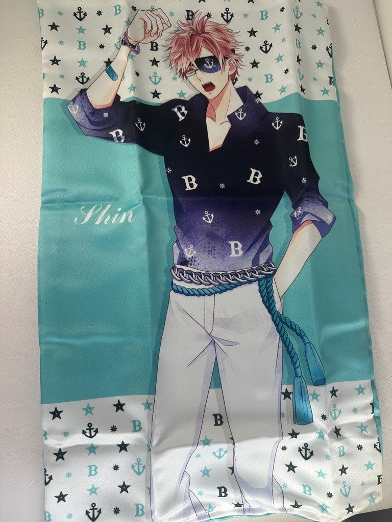 Diabolik LoversBlack Aquamarine Shin Tsukinami Pillow Cover