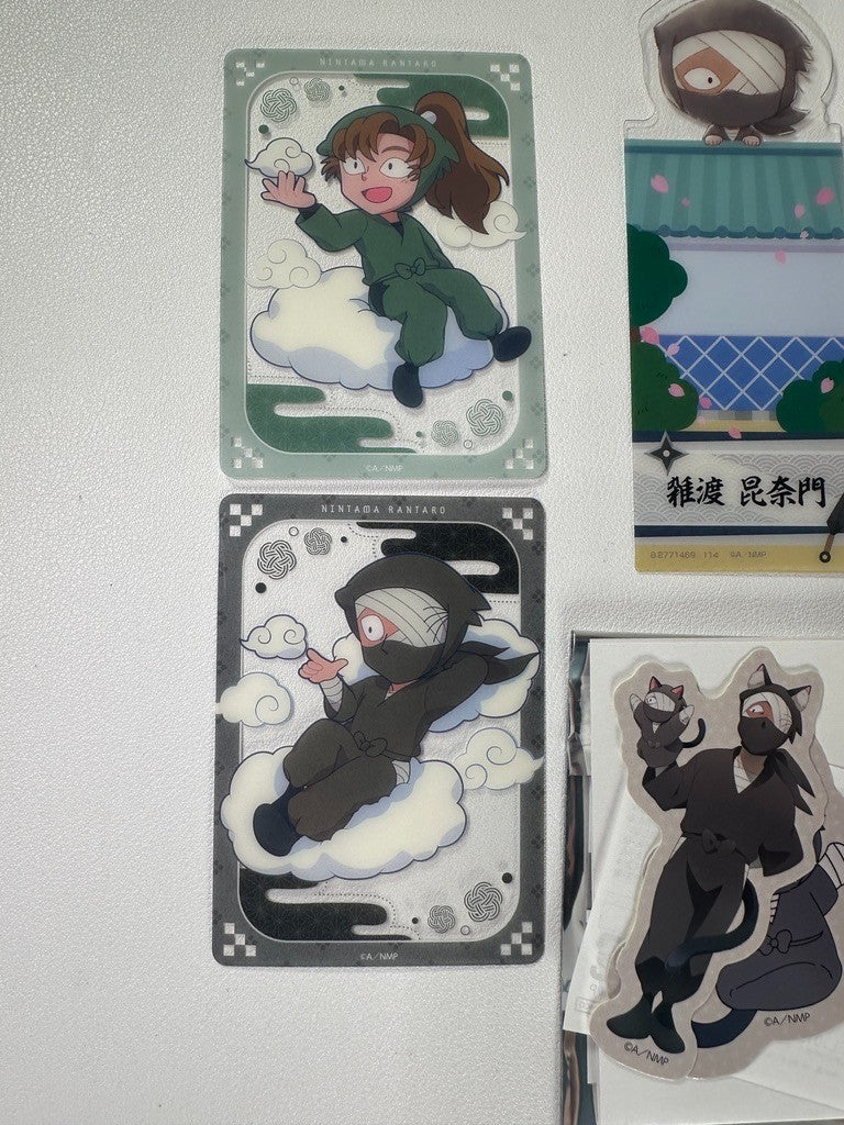 Nintama Rantarō Bookmark Sticker Card Set