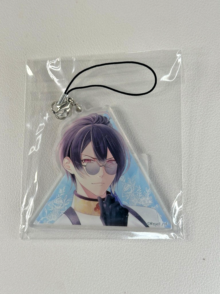 Diabolik Lovers Darkness Familia Acrylic Charm Card Set Reiji Sakamaki