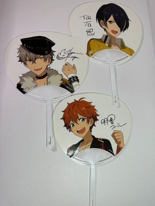 Ensemble Stars Fan Set of 3 Undead Ryuseitai Trick Star