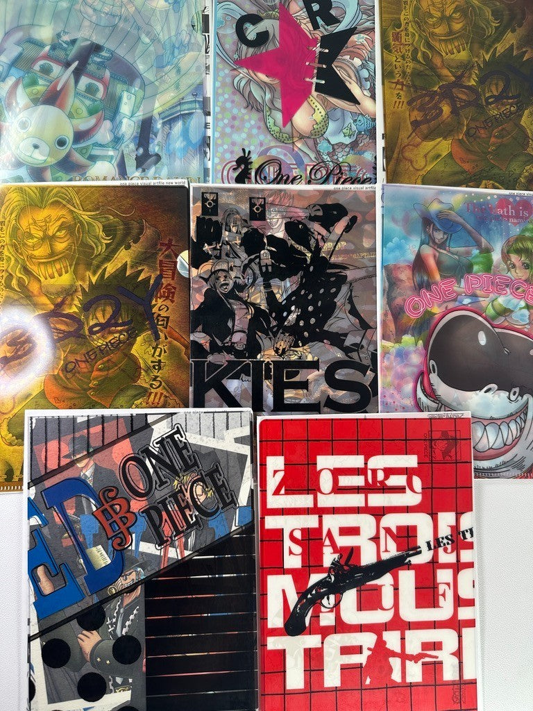 One Piece 2012 Visual Art File New World Set
