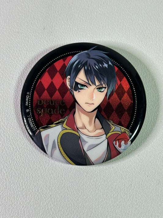 Twisted Wonderland Can Badge Heartslabyul Deuce Spade Dormitory
