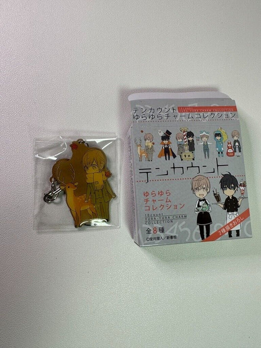 Ten Count 10 Count Yura Yura Metal Charm Collection Shirotani Tadaomi Deer
