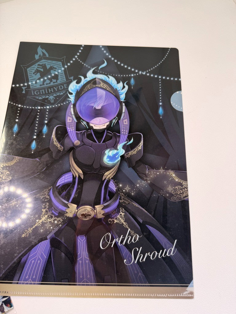 Twisted Wonderland Clear File Set Ignihyde Ortho Shroud
