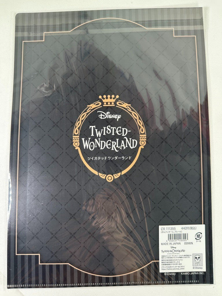 Twisted Wonderland Frame Clear File Pomefiore Vil Epel Rook