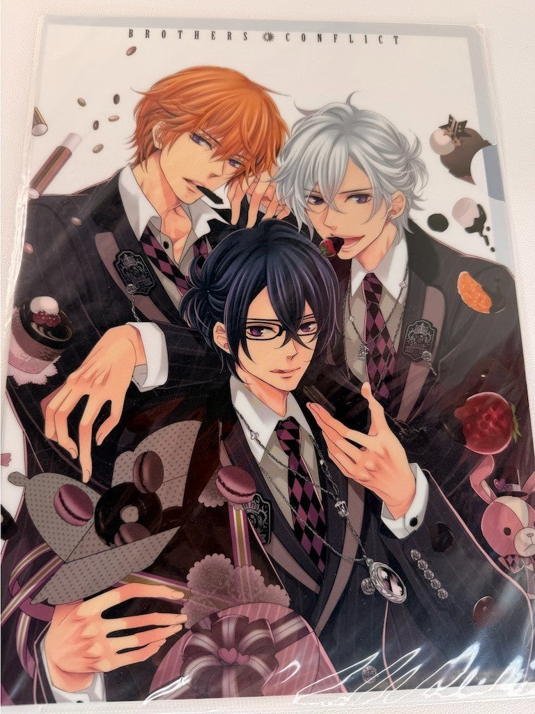 Brothers Conflict Clear File Natsume Tsubaki Azusa