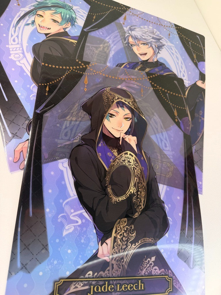 Twisted Wonderland Clear File Set Octavinelle Jade Floyd Azul Ceremony