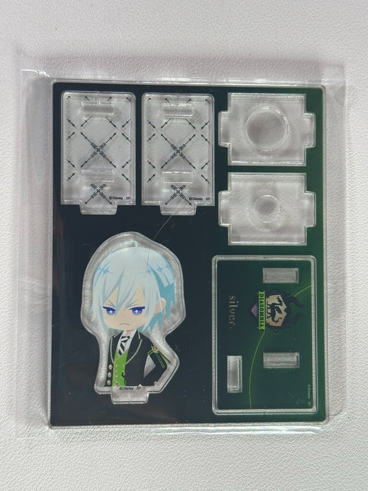 Twisted Wonderland Chibi Pen Acrylic Stand Diasomnia Silver