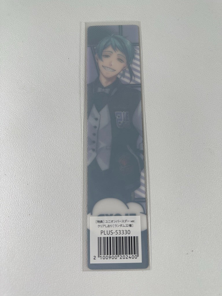 Twisted Wonderland Union Sports Jacket Clear Bookmark Octavinelle Floyd Leech